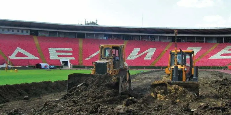 Rekonstrukcija stadiona „Rajko Mitić“